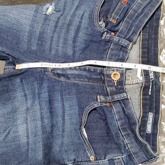 Special A cropped Skinny Distressed Jeans, size 3 Fray low rise - Picture 6 of 7